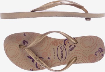 HAVAIANAS Sandalen 36,5 in Beige: predná strana