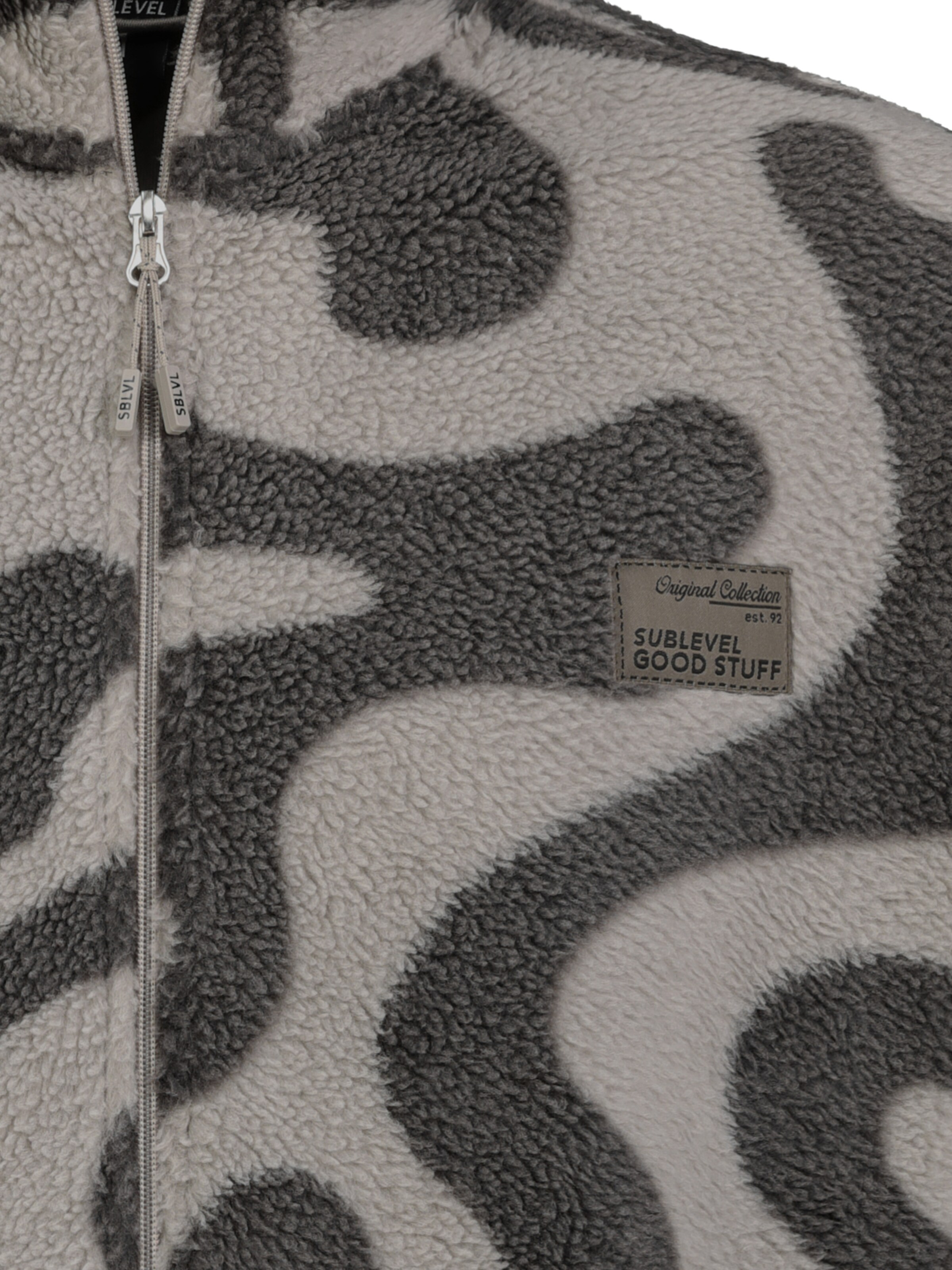 Sublevel Fleecejacke in Grau