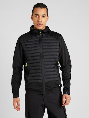 ICEPEAK Outdoorjacke 'DEEPSTEP' in Schwarz: predná strana