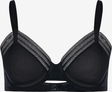 Soutien-gorge ' Orea ' Hanro en noir : devant
