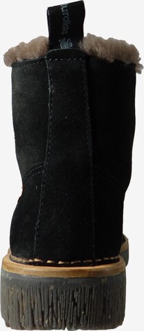 EL NATURALISTA Lace-Up Ankle Boots in Black