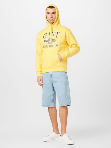 GANT Sweatshirt in Geel