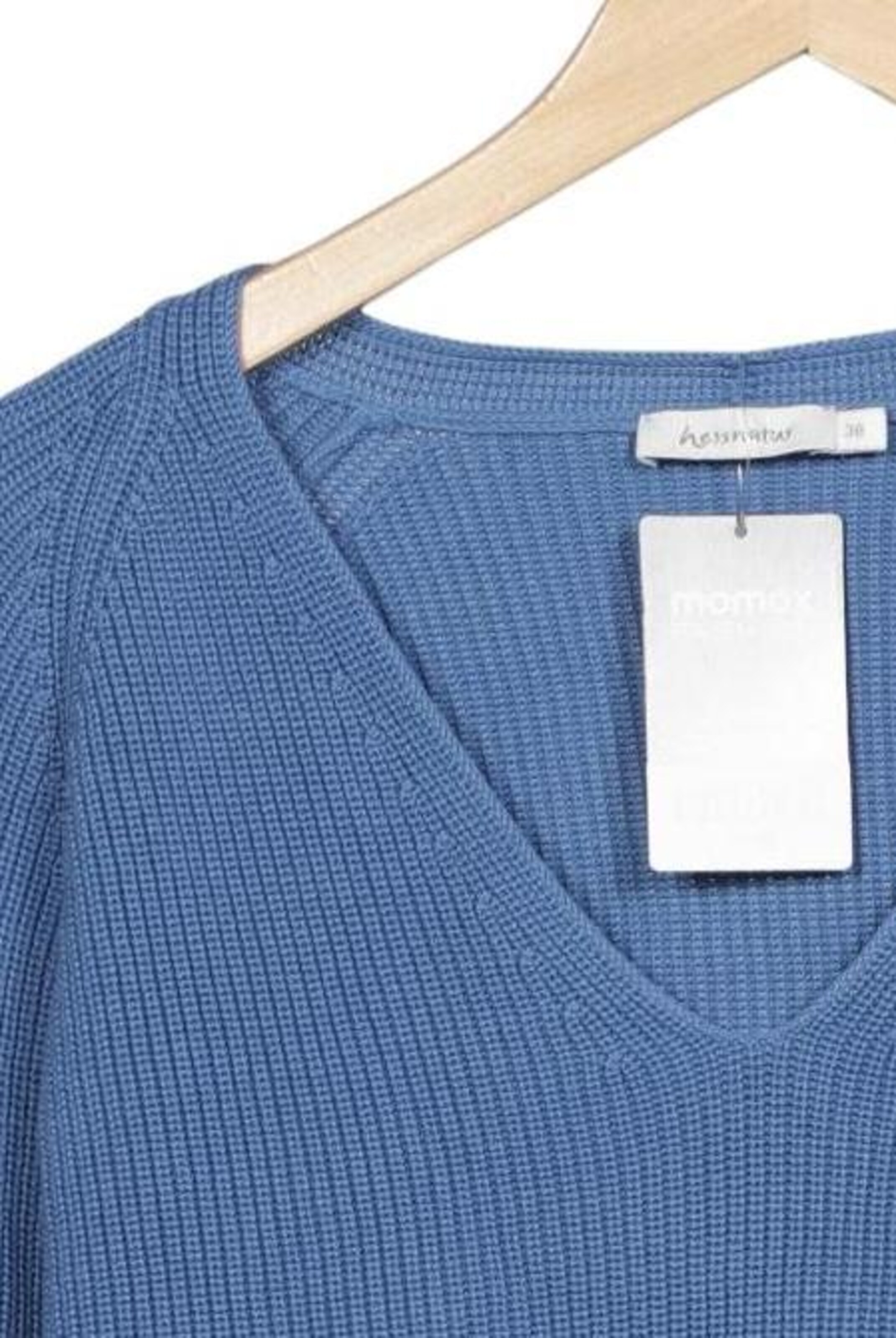 hessnatur Sweater & Cardigan in M in Blue