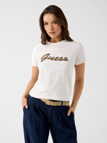 GUESS Shirt in White: front