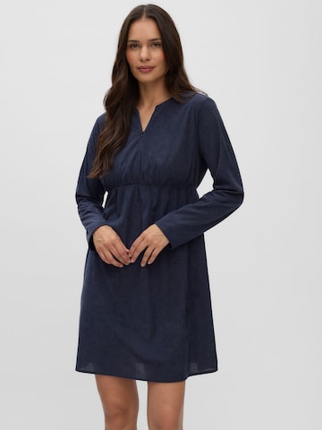 MAMALICIOUS Jurk 'MLJacia' in Blauw: voorkant