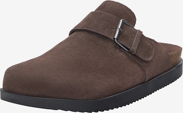 Pull&Bear Pantolette i brun: framsida