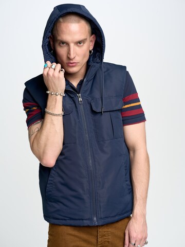 Gilet 'Yves' BIG STAR en bleu