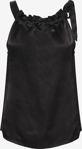 Cream Bluse 'Viria' i sort: forside