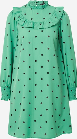 NEW LOOK Shirt Dress in Green: front