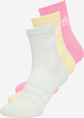 ADIDAS SPORTSWEAR Спортни чорапи в жълто: отпред