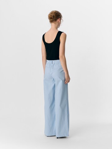 OBJECT Wide leg Παντελόνι 'OBJLisa' σε λευκό