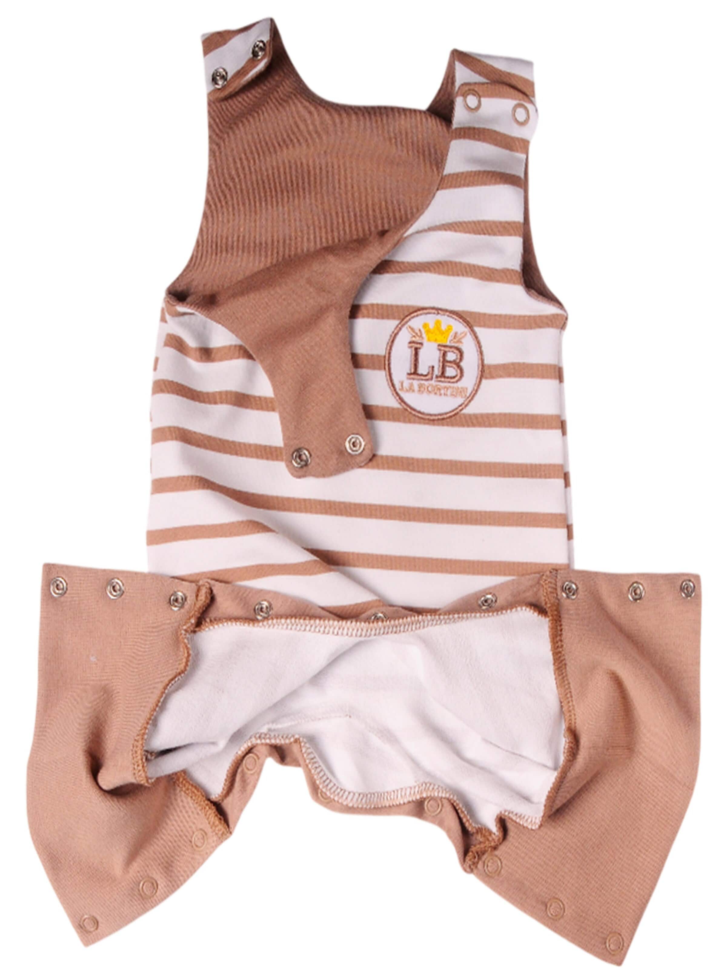 La Bortini Romper/bodysuit in Beige