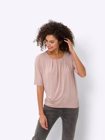 heine Shirt in Roze: voorkant