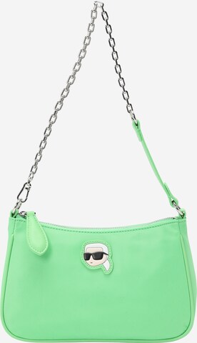 Karl Lagerfeld - Bolso de hombro en verde