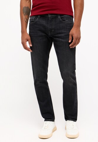 MUSTANG Slimfit Jeans 'Oregon' in Schwarz: predná strana