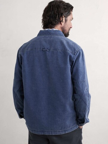 Seasalt Cornwall Regular fit Overhemd 'Hawser' in Blauw