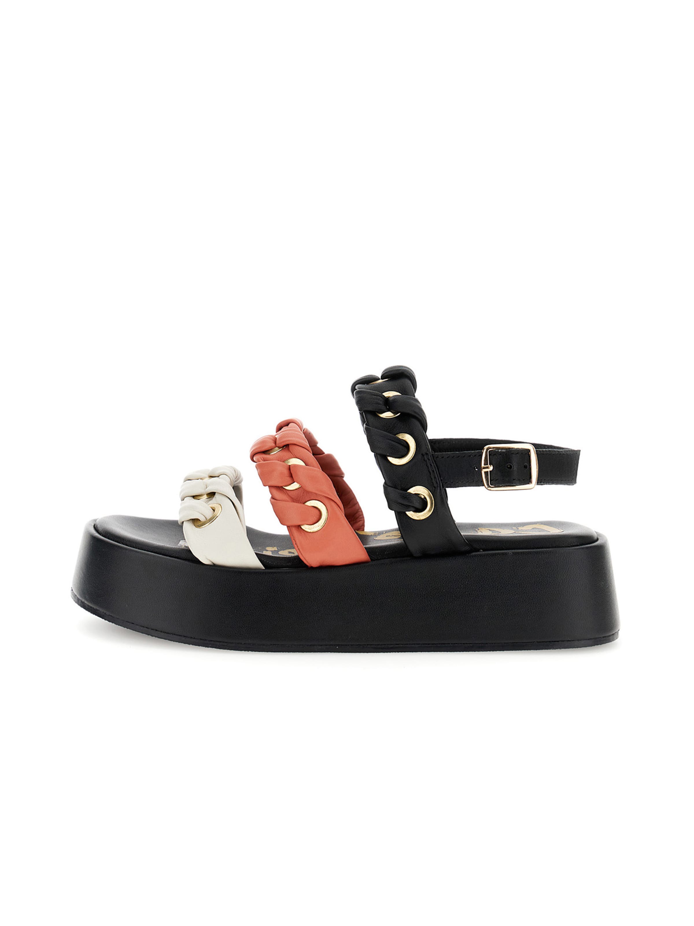 CAFè NOIR Sandal in Black: front