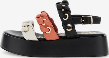 Sandales CAFè NOIR en noir : devant