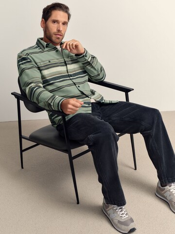 Next - Regular Fit Camisa em verde