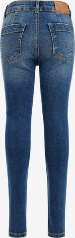 Skinny Jeans di WE Fashion in blu