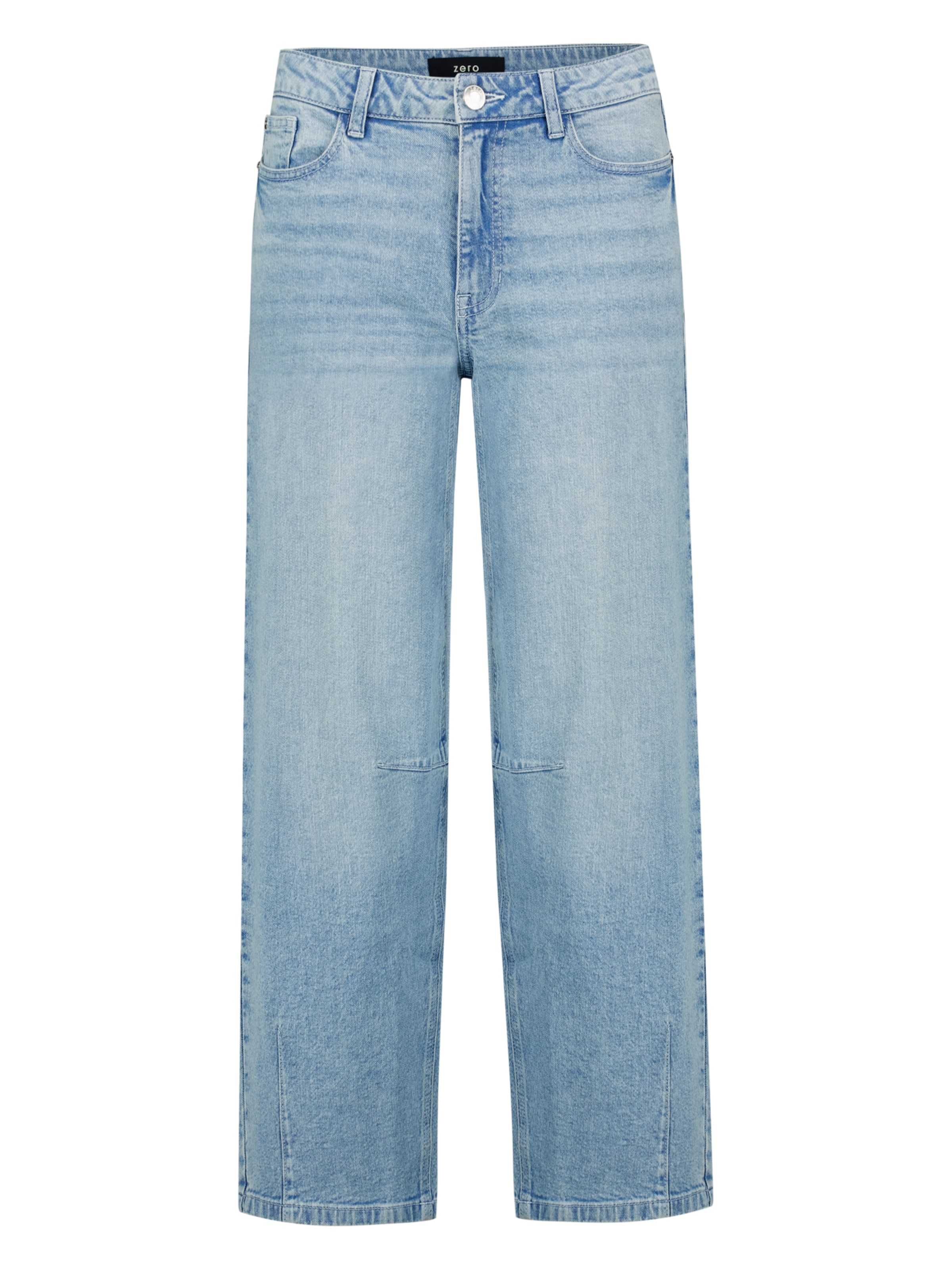 zero Skinny Jeans in Blauw: voorkant