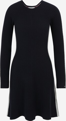 TOMMY HILFIGER Knitted dress in Blue: front