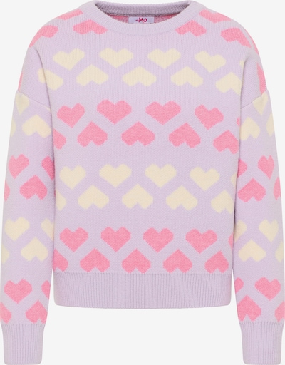 MYMO Sweater 'Blonda' in Champagne / Light purple / Light pink, Item view