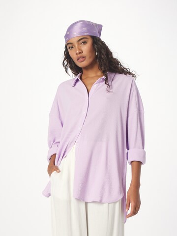 A-VIEW Bluse 'Sonja' i lilla: forside