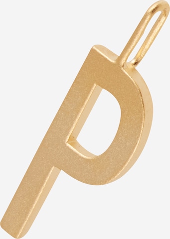Design Letters Berlock i guld: framsida