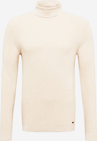 TOM TAILOR Sweater in Beige: front