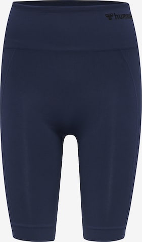 Hummel - Skinny Pantalón deportivo 'Tif' en azul: frente