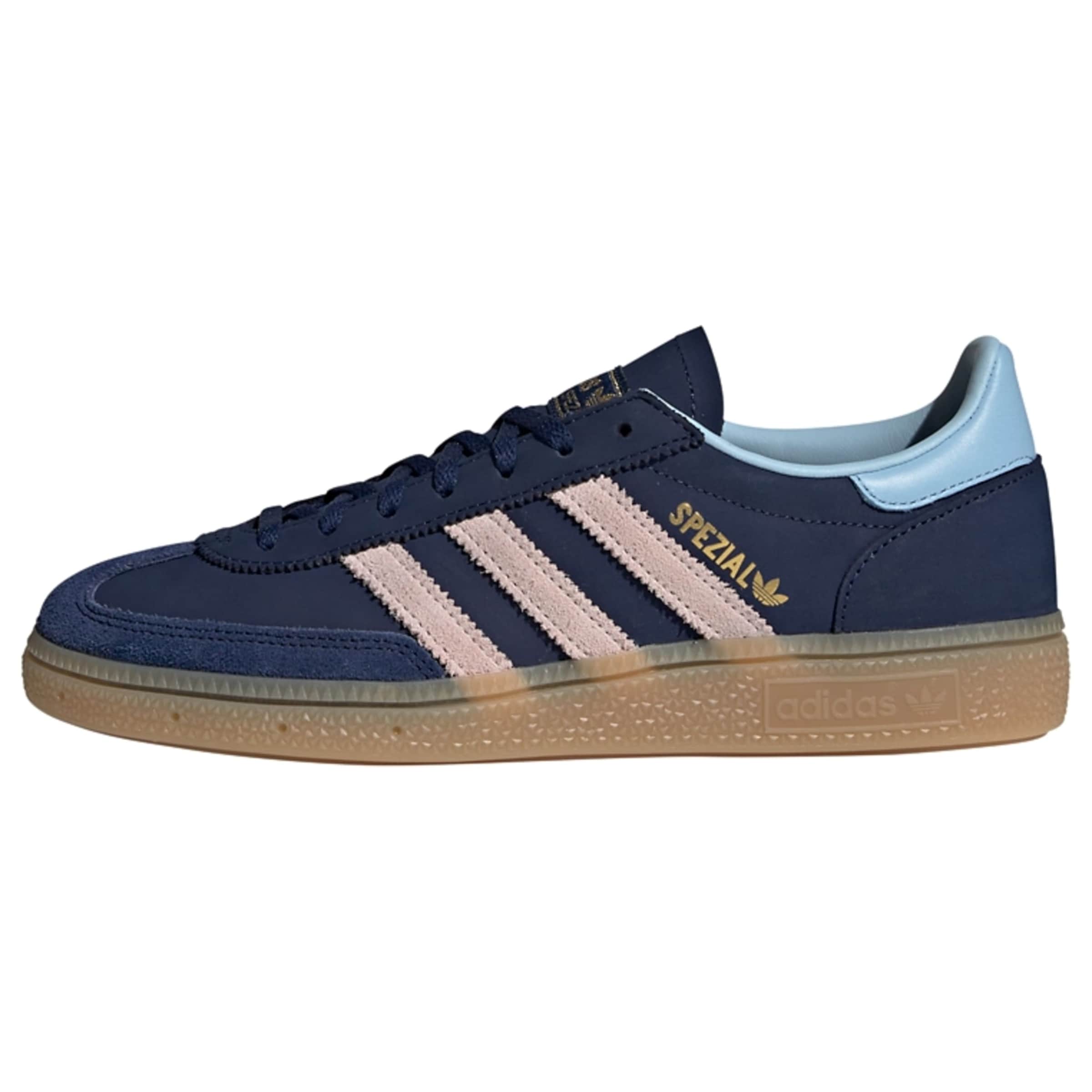 ADIDAS ORIGINALS Trampki niskie 'Handball Spezial' w kolorze niebieski: przód