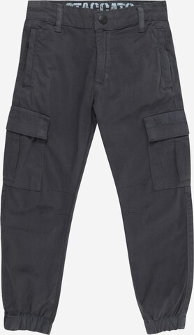 STACCATO Tapered Trousers in Grey: front