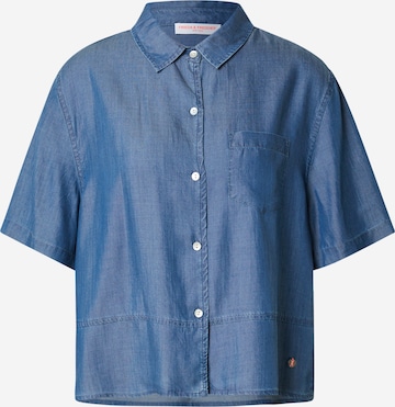 Chemisier Frieda & Freddies NY en bleu : devant