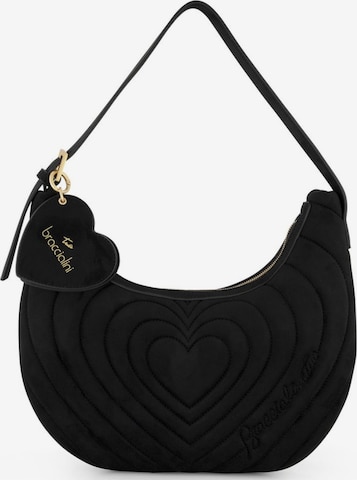Braccialini - Bolso de hombro 'Beth Matelassé' en negro: frente