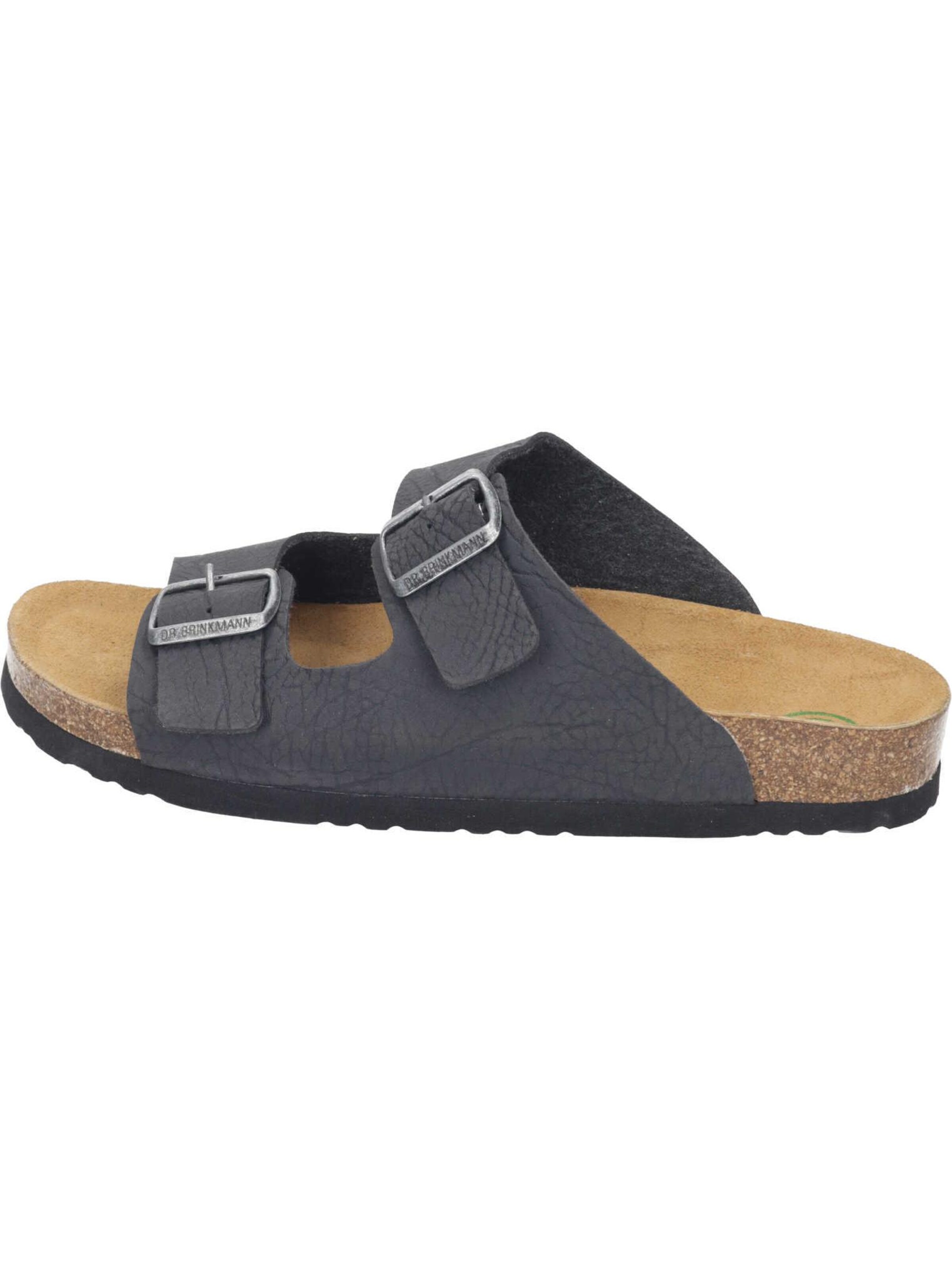 DR. BRINKMANN Pantolette 'BONILLO'‌‌‌‌‌‌‌‌‌‌ in Grau