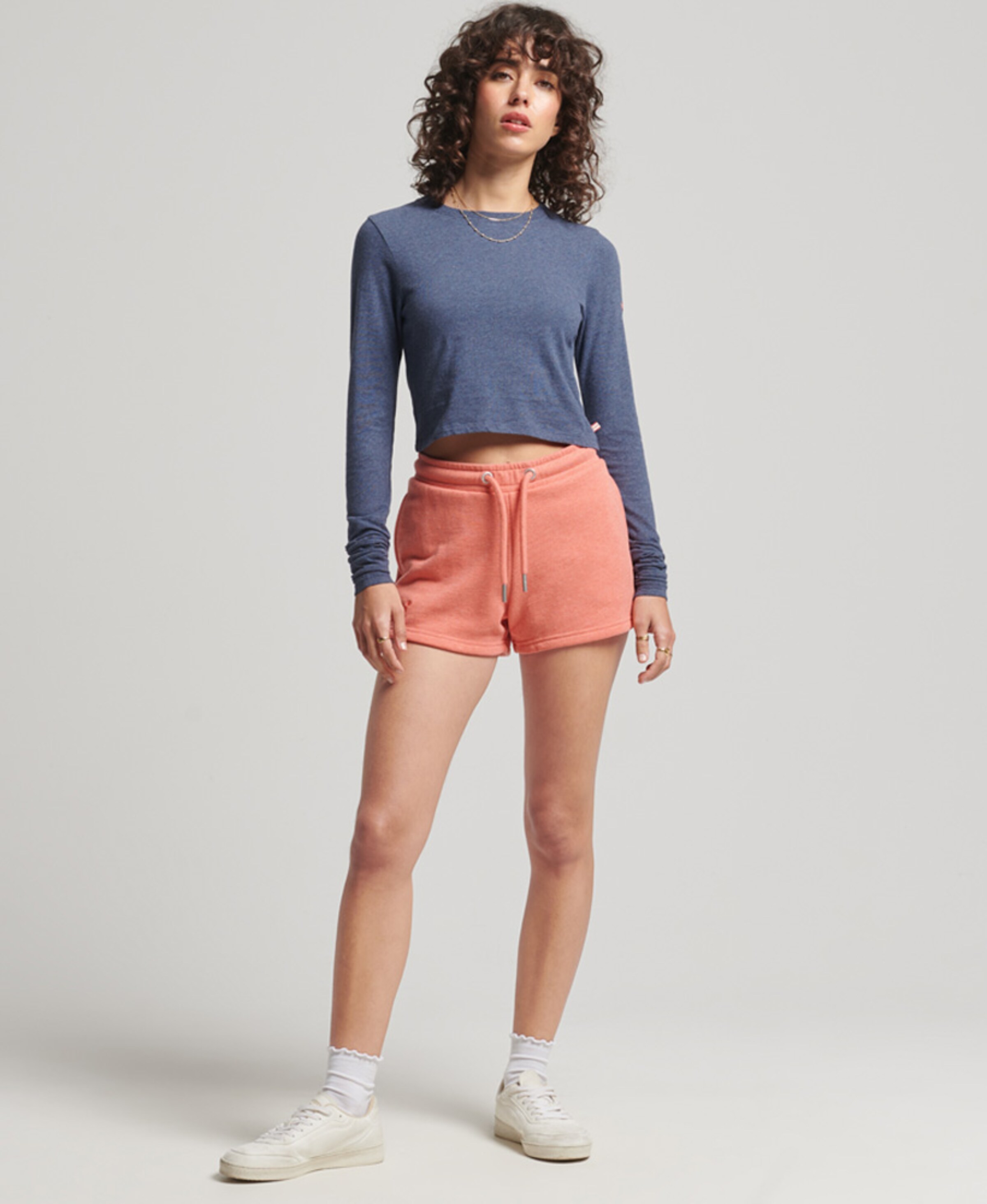Frauen Shirts & Tops Superdry Shirt in Blaumeliert - YI68173