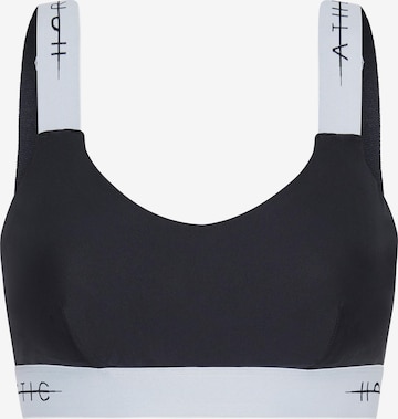 Soutien-gorge de sport 'Zinal' Horizon Athletic en noir : devant