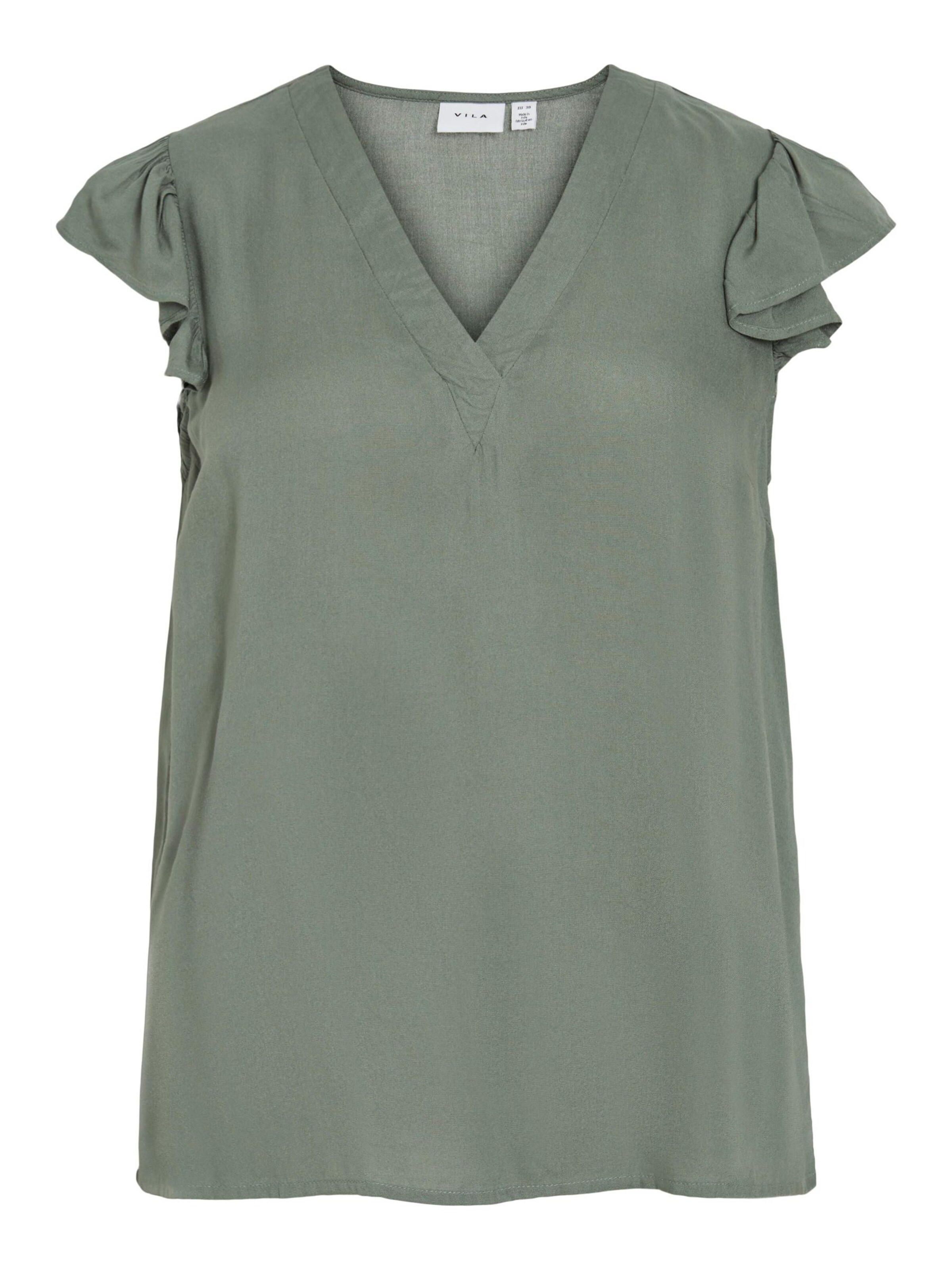 VILA Blouse 'VILika' in Green: front