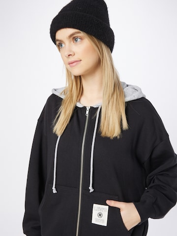 LEVI'S ® Sweat jacket 'Graphic Liam Hoodie' in Black