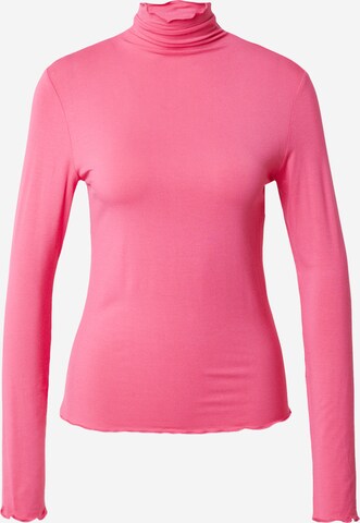 CATWALK JUNKIE Shirt 'ZIPPY' in Roze: voorkant