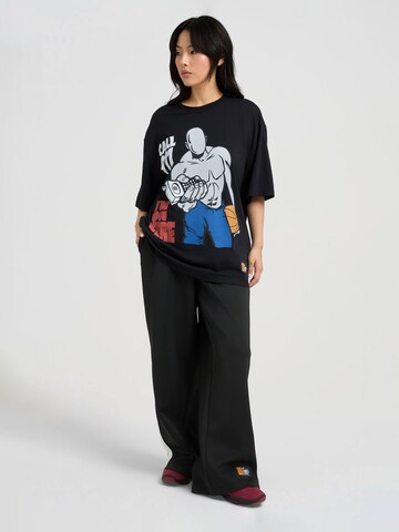 AND1 T-shirt 'On Fire' i svart