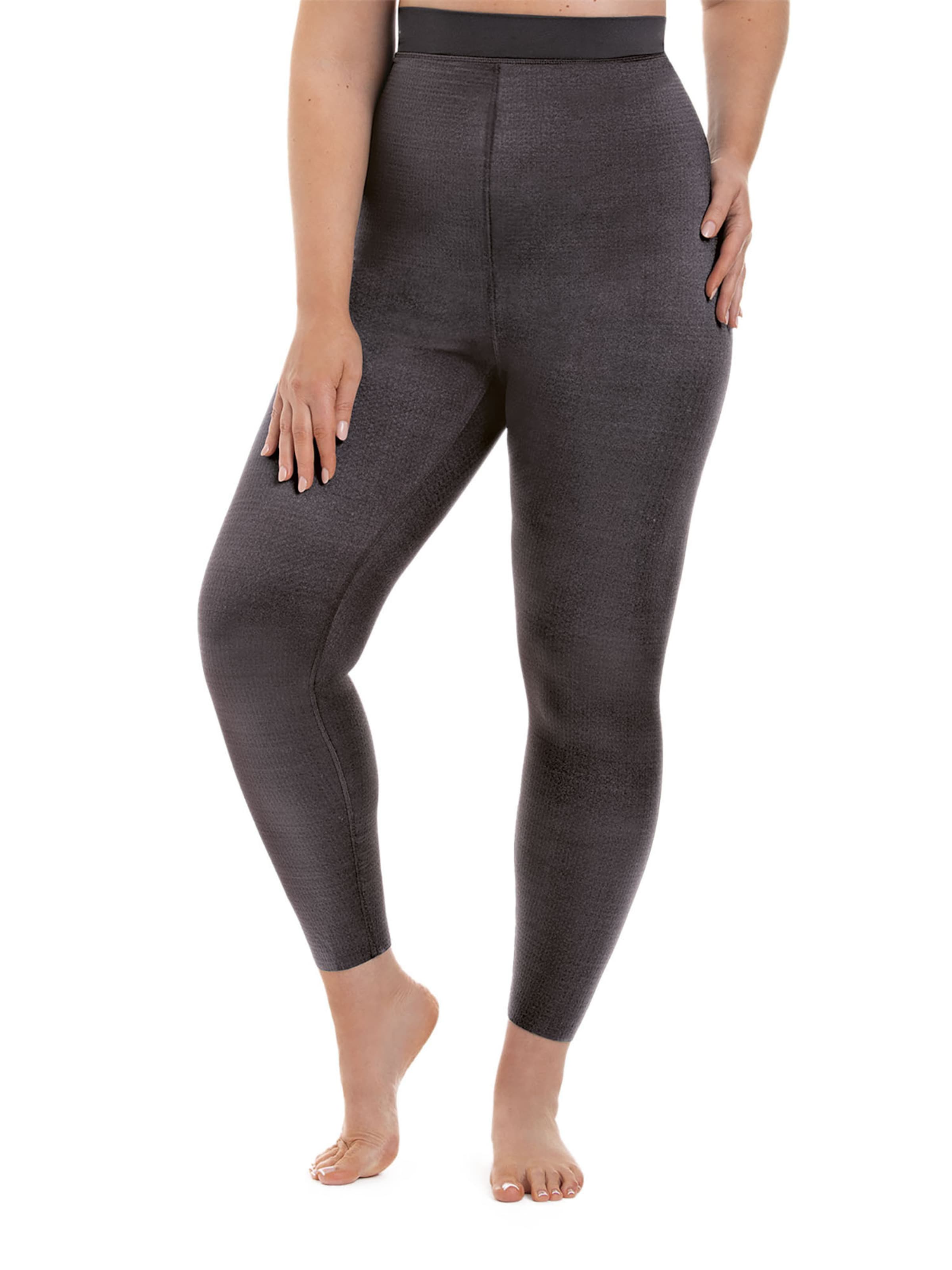 ANITA Skinny Workout Pants 'massage plus' in Grey