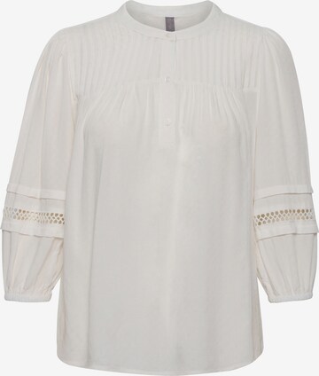 CULTURE Blouse 'Dania' in Wit: voorkant