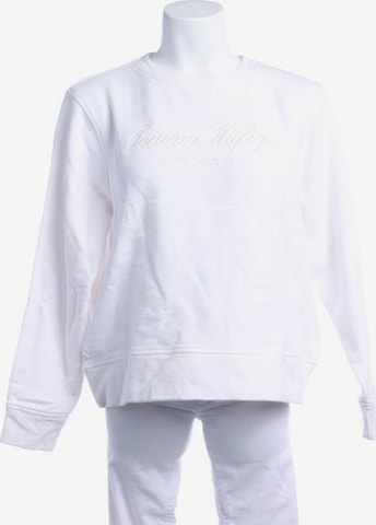 TOMMY HILFIGER Sweatshirt & Zip-Up Hoodie in L in White: front