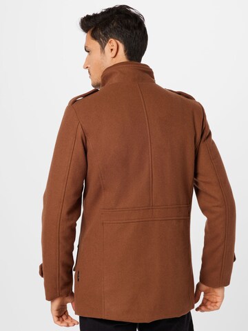 INDICODE JEANS Between-Season Jacket 'Brendan' in Brown