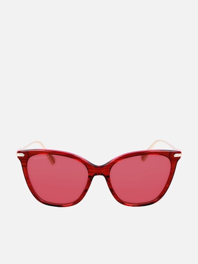 Longchamp Zonnebril in 55 in de kleur Rood, Productweergave