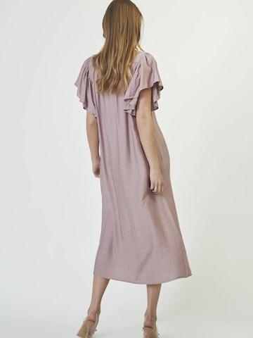 Robe 'Hera' co'couture en rose