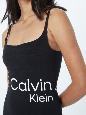 Calvin Klein Jeans Letní šaty – černá