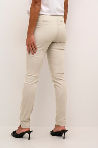 Regular Pantalon 'Lea' Kaffe en beige